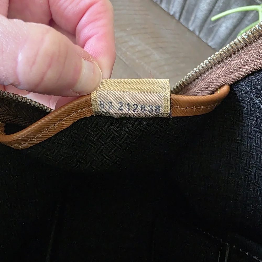 Vintage Dooney & Bourke Essex Satchel In Tan Leather With Gold Hardware